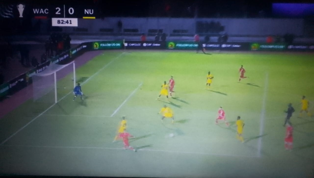 Wydad’s sharp third-man combinations and passing triangles on the left flank created constant overloads, stretching Nairobi’s defensive shape as the advancing fullback joined through well-timed overlapping runs